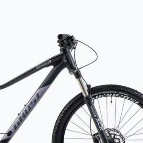Női hegyi kerékpár GHOST Lanao Advanced 27.5 W black/pearl purple matt
