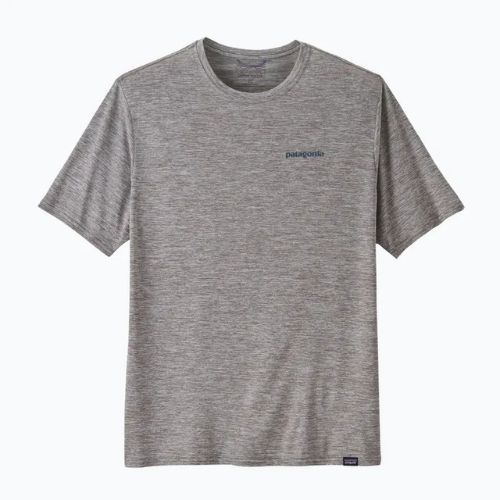 Férfi póló Patagonia Cap Cool Daily Graphic Shirt Waters boardshort logo abalone blue/grey
