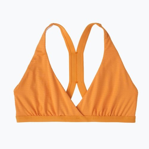 Fürdőruha felső Patagonia Bottom Turn Top ripple / kishu orange
