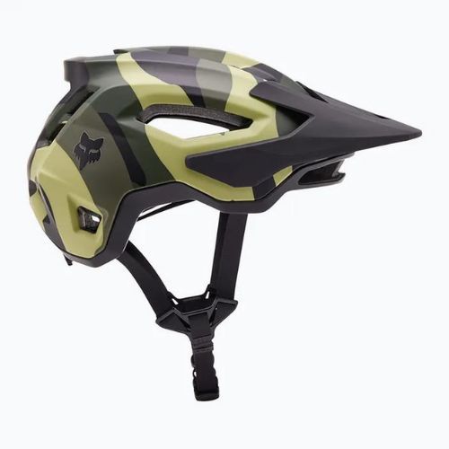 Kerékpáros sisak Fox Racing Speedframe Camo green camo