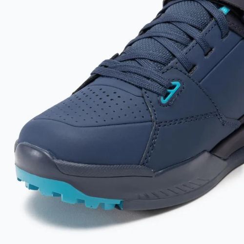 Férfi MTB kerékpáros cipő Endura MT500 Burner Clipless tengerészkék