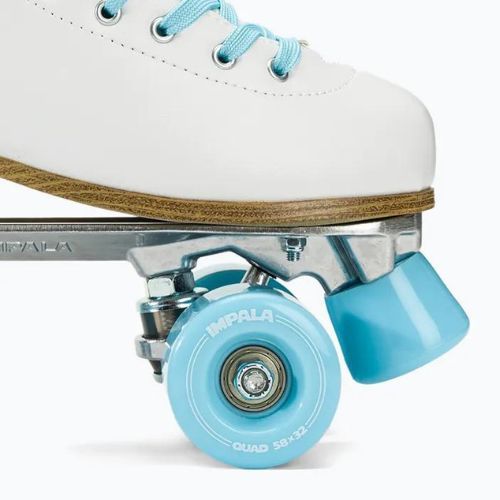 Női kétsoros görkorcsolya IMPALA Quad Skate white ice