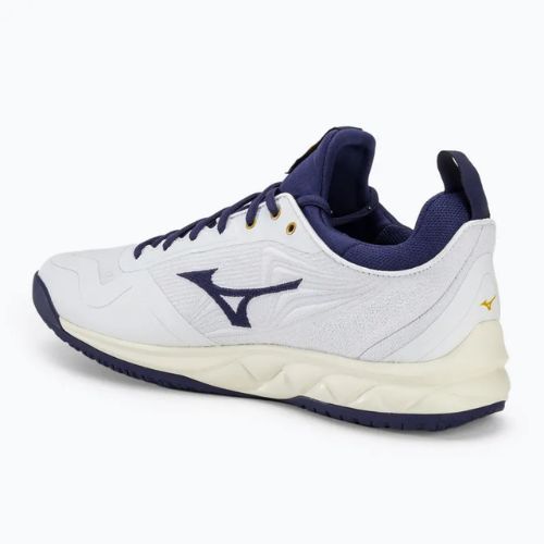 Férfi röplabda cipő Mizuno Wave Luminous 2 white/blue ribbon/mpgold