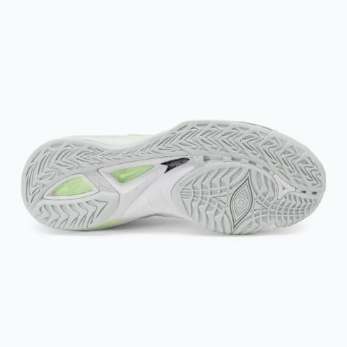 Női kézilabda cipő Mizuno Wave Mirage 5 white/glacial ridge/patinagreen