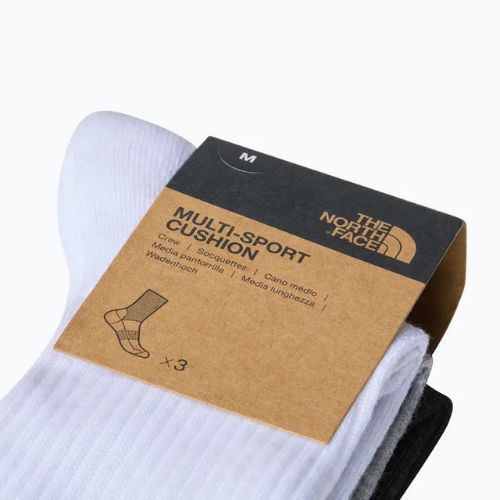 Trekking zokni The North Face Multi Sport Cush Crew Sock 3darab black assorted