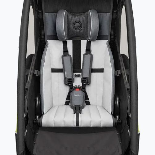 Kerékpáros utánfutó Qeridoo Sportrex 1 new lime green