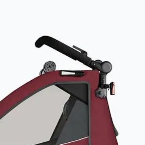 Kerékpáros utánfutó Qeridoo Sportrex 2 cayenne red