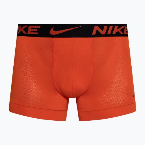 Férfi boxeralsó Nike Dri-FIT Cotton Trunk 3 darab picante red/laser fuchsia/black