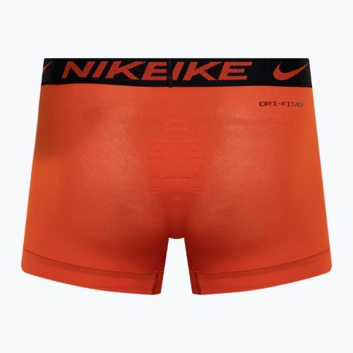 Férfi boxeralsó Nike Dri-FIT Cotton Trunk 3 darab picante red/laser fuchsia/black