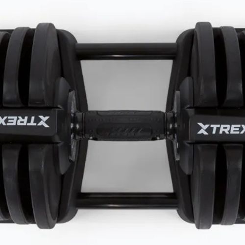 Kézisúly/súlyzó 2in1 XTREXO TRX-ABD40 1-40 kg fekete/narancssárga