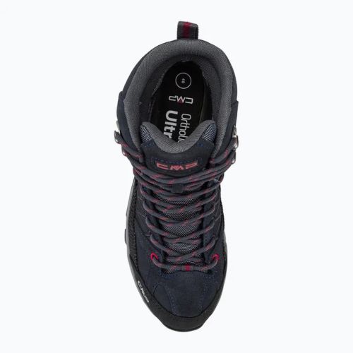 Férfi trekking cipő CMP Rigel Mid asphalt/syrah