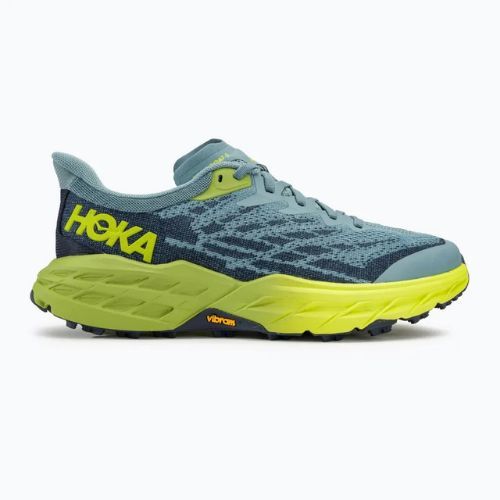 Férfi futócipő HOKA Speedgoat 5 stone blue/dark citron