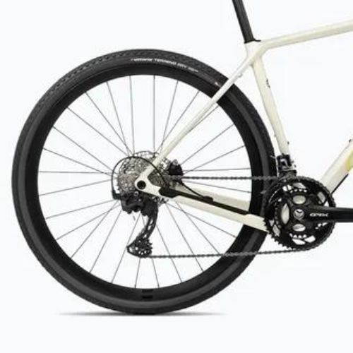 Gravel kerékpár Orbea Terra M30 Team 2024 ivory white/spicy lime