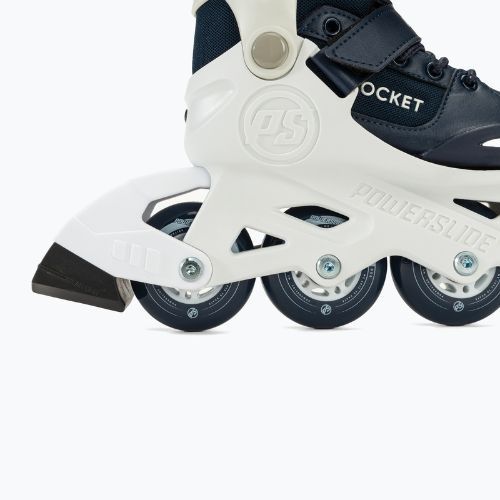 Gyerek görkorcsolya Powerslide Rocket white/navy blue