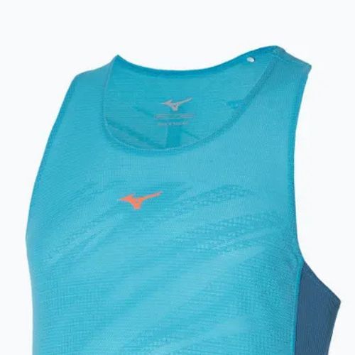 Férfi futótrikó Mizuno Aero Tank maui blue