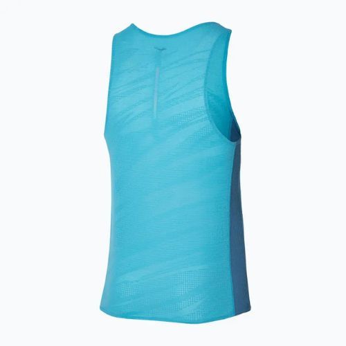 Férfi futótrikó Mizuno Aero Tank maui blue