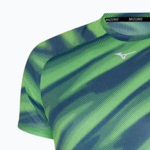 Férfi futópóló Mizuno DAF Graphic Tee lightgreen