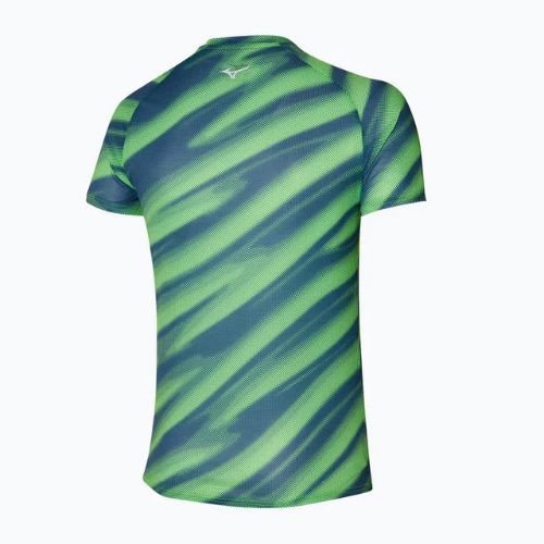 Férfi futópóló Mizuno DAF Graphic Tee lightgreen