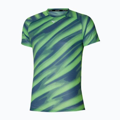Férfi futópóló Mizuno DAF Graphic Tee lightgreen