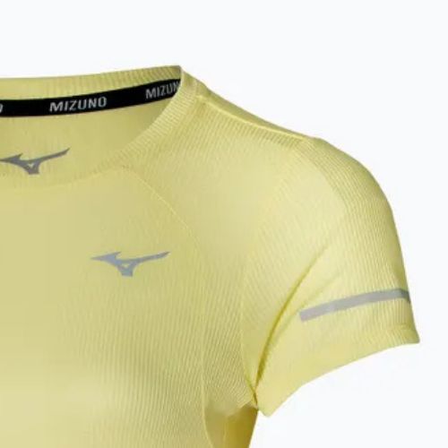 Női futópóló Mizuno DryAeroFlow Tee pale lime yellow