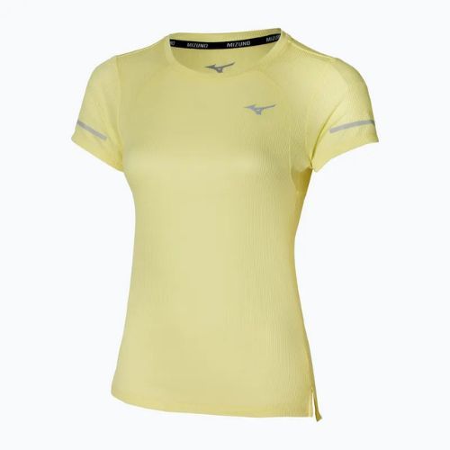 Női futópóló Mizuno DryAeroFlow Tee pale lime yellow