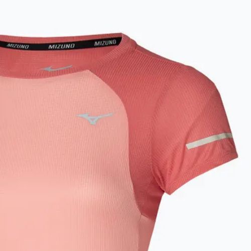 Női futópóló Mizuno DryAeroFlow Tee apricot blush