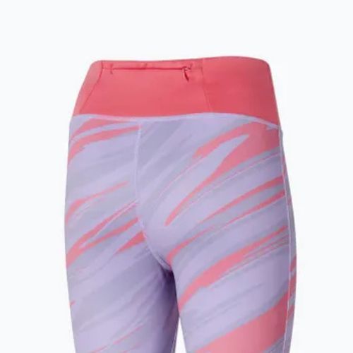 Női futóleggings Mizuno 7/8 Printed pastel lilac