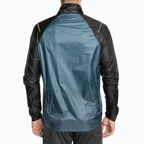 Férfi futódzseki Mizuno Aero blue ashes