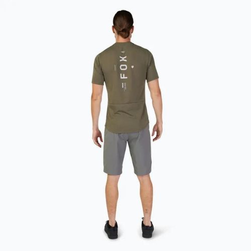 Férfi kerékpáros póló Fox Racing Ranger Dr Alyn olive green