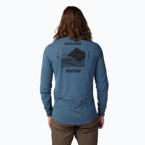 Férfi kerékpáros hosszú ujjú felső Fox Racing Ranger Dr Shepherds dark vintage