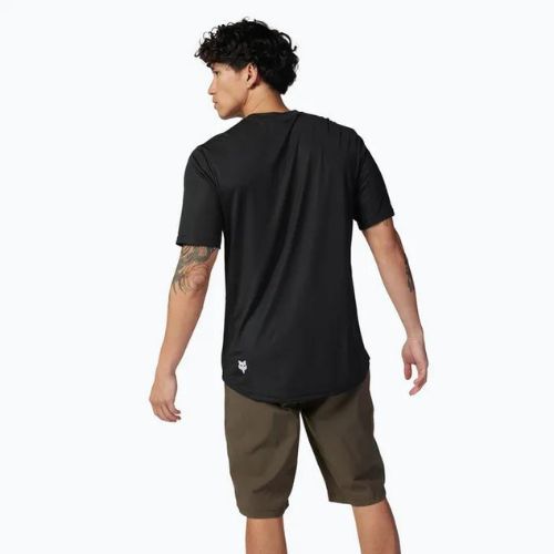 Férfi kerékpáros póló Fox Racing Ranger Moth black