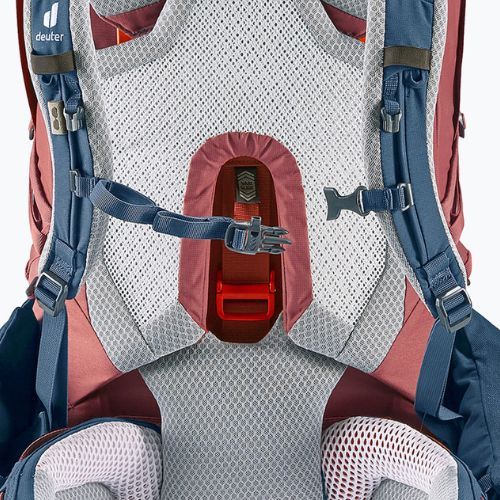 Női trekking hátizsák deuter Aircontact X 70+15 SL redwood/ink