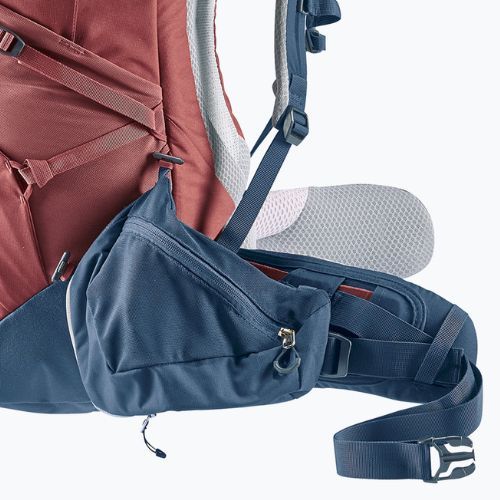 Női trekking hátizsák deuter Aircontact X 70+15 SL redwood/ink