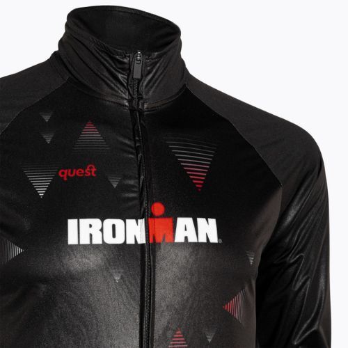 Férfi kerékpáros dzseki Quest Pro Iron Man black