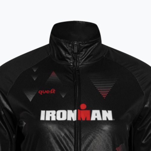 Női kerékpáros dzseki Quest Pro Iron Man black