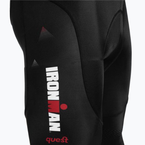 Férfi kerékpáros nadrág Quest Pro+ Iron Man black