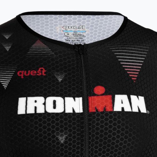 Férfi triatlonos overall Quest The Fastest GVT Iron Man black