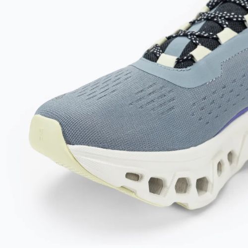 Női futócipő On Cloudmonster mist/blueberry