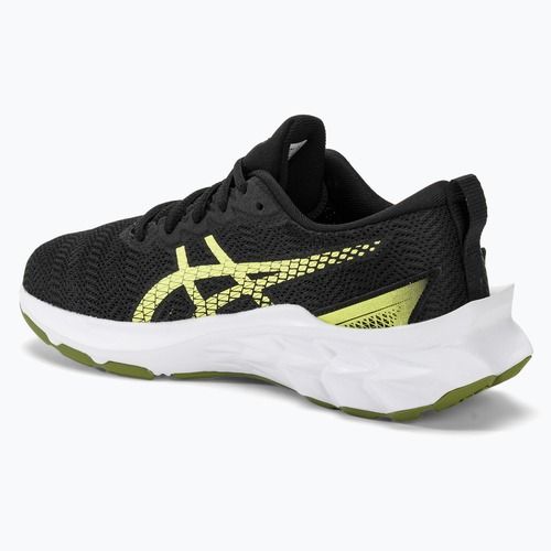 Gyerek futócipő ASICS Novablast 2 GS black/glow yellow