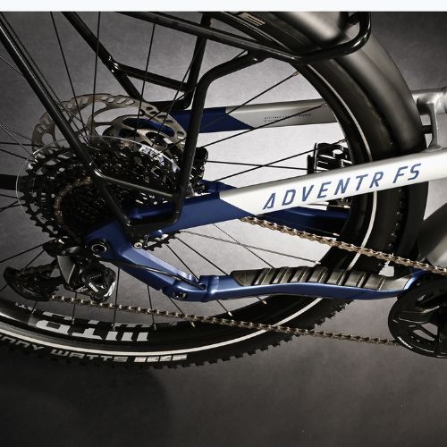 Elektromos kerékpár Haibike Adventr 9 720Wh silver/dark blue matt