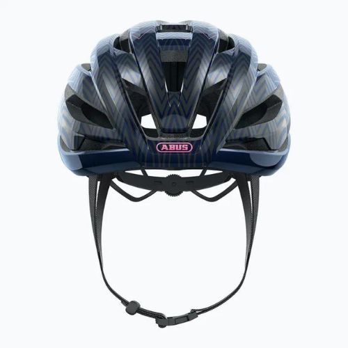 Kerékpáros sisak ABUS StormChaser zigzag blue
