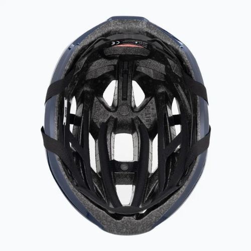 Kerékpáros sisak ABUS StormChaser zigzag blue