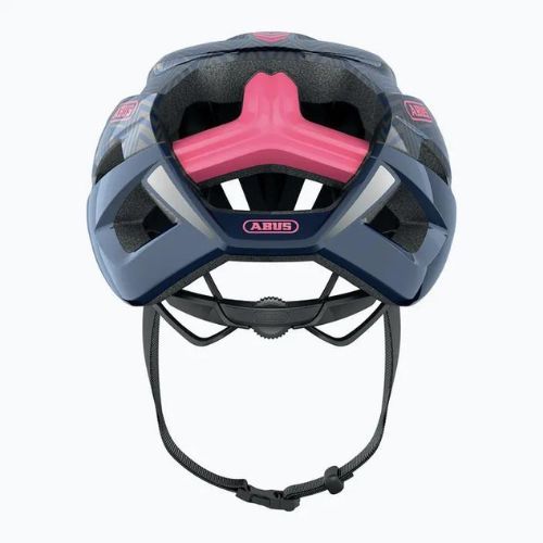Kerékpáros sisak ABUS StormChaser zigzag blue