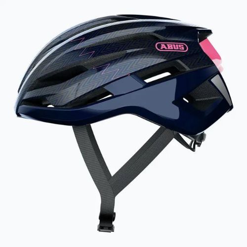 Kerékpáros sisak ABUS StormChaser zigzag blue