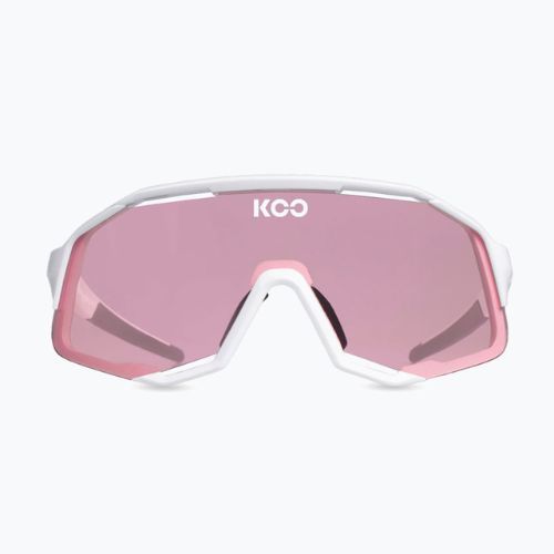 Napszemüveg Koo Demos white/photochromic pink