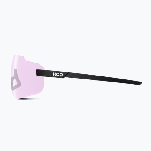 Napszemüveg Koo Supernova black matt/photochromic pink