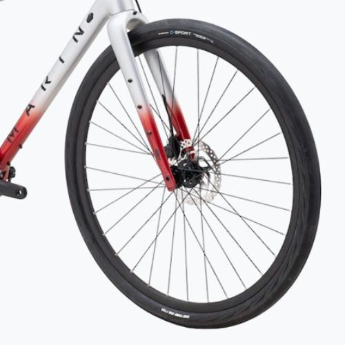 Gravel kerékpár Marin Headlands 1 700C 2024 gloss chrome/chrome red/black
