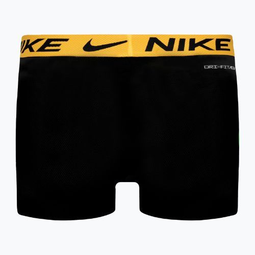 Nike Dri-FIT Cotton Trunk 3 db férfi boxeralsó fuxia/yellow/turquoise