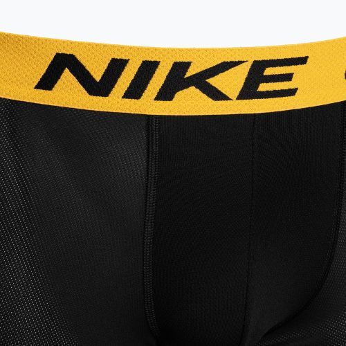 Nike Dri-FIT Cotton Trunk 3 db férfi boxeralsó fuxia/yellow/turquoise