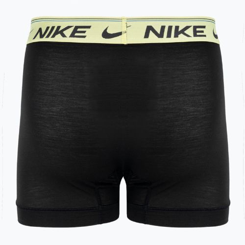 Nike Dri-FIT Ultra Comfort rövidnadrág 3 db férfi boxeralsó black/yellow/fuxia